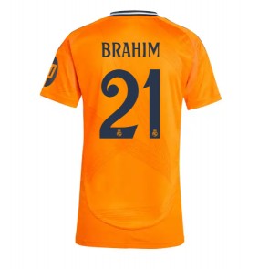 Real Madrid Brahim Diaz #21 Gostujuci Dres za Ženska 2024-25 Kratak Rukavima